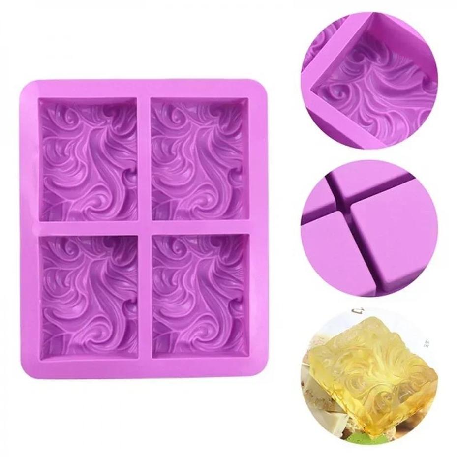 Soap Making Lye - قالب سيليكون إبداعي لتزيين الكيك بتصميم
