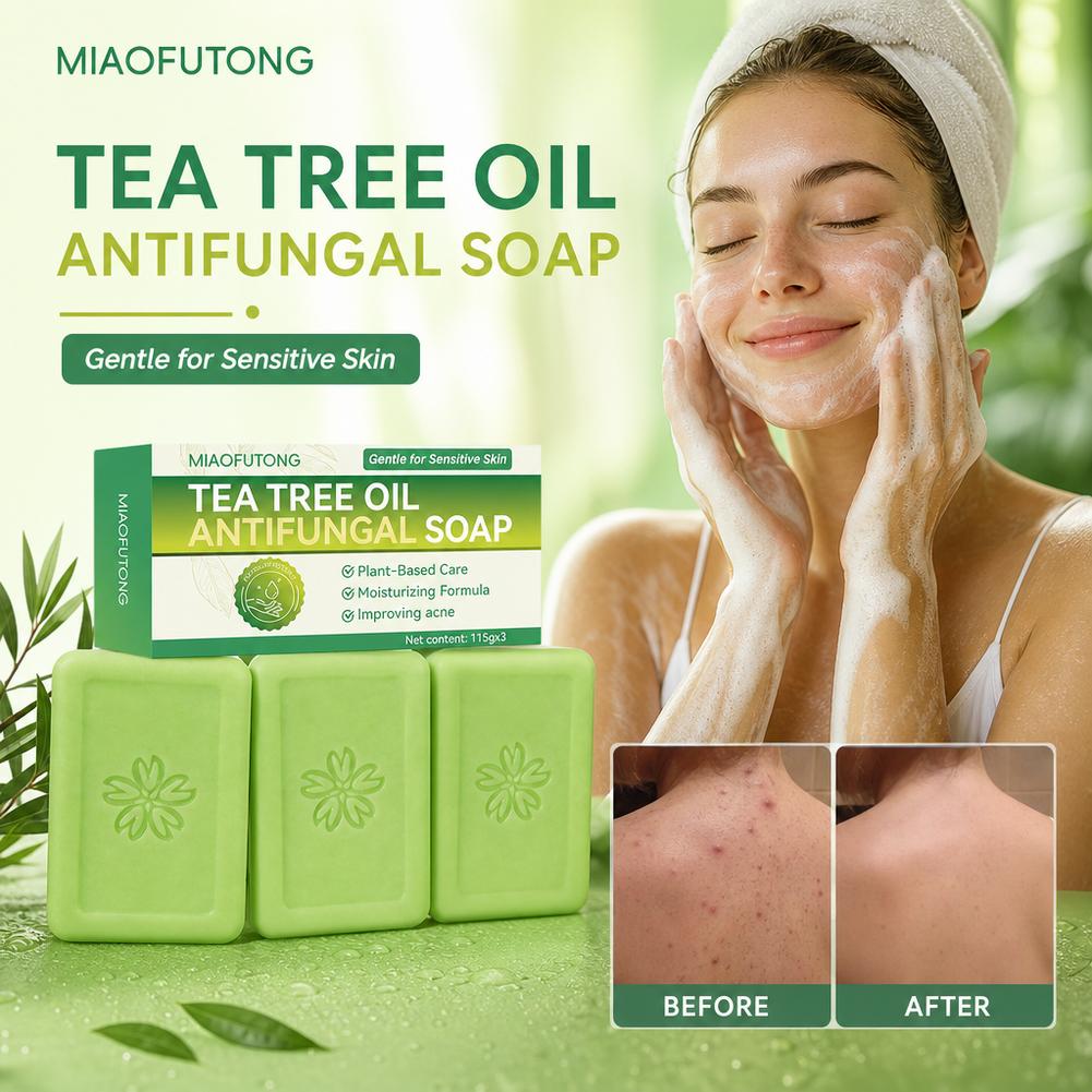 3 قطع من صابون زيت شجرة الشاي، - مراجعة Soap Making Essential Oils وسعره