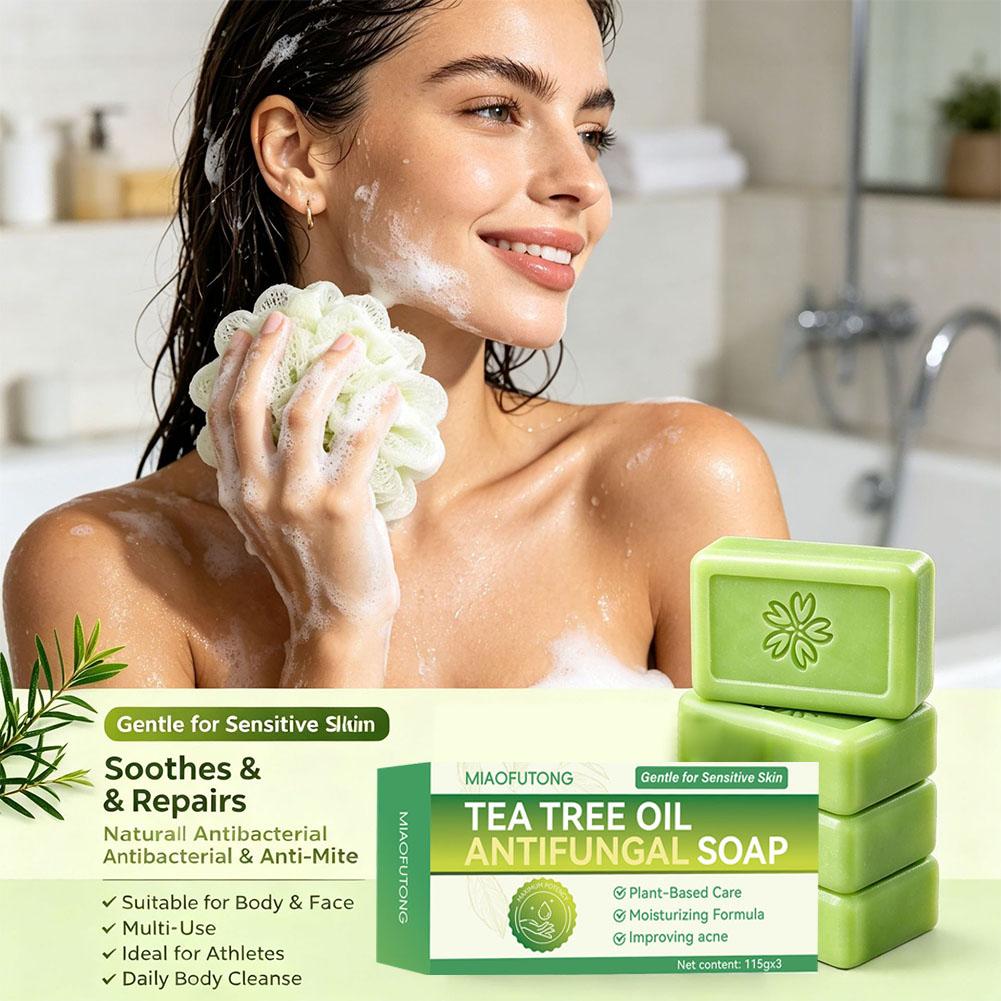 3 قطع من صابون زيت شجرة الشاي، - مراجعة Soap Making Essential Oils وسعره