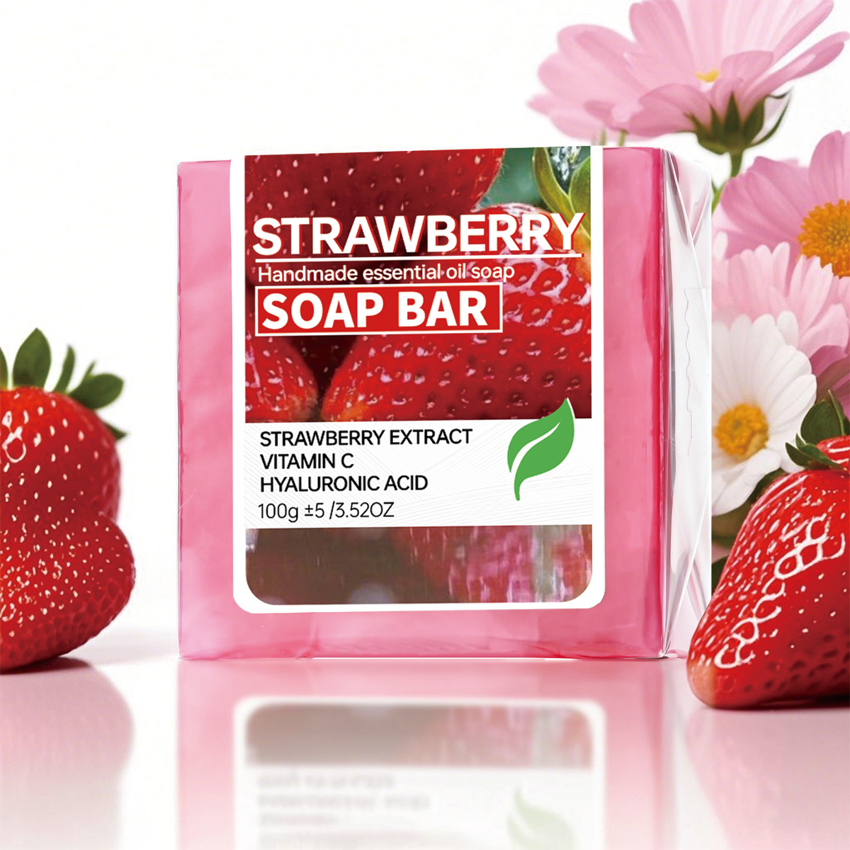 صابون يدوي الصنع بزيت الفراولة - مراجعة Soap Making Essential Oils وسعره