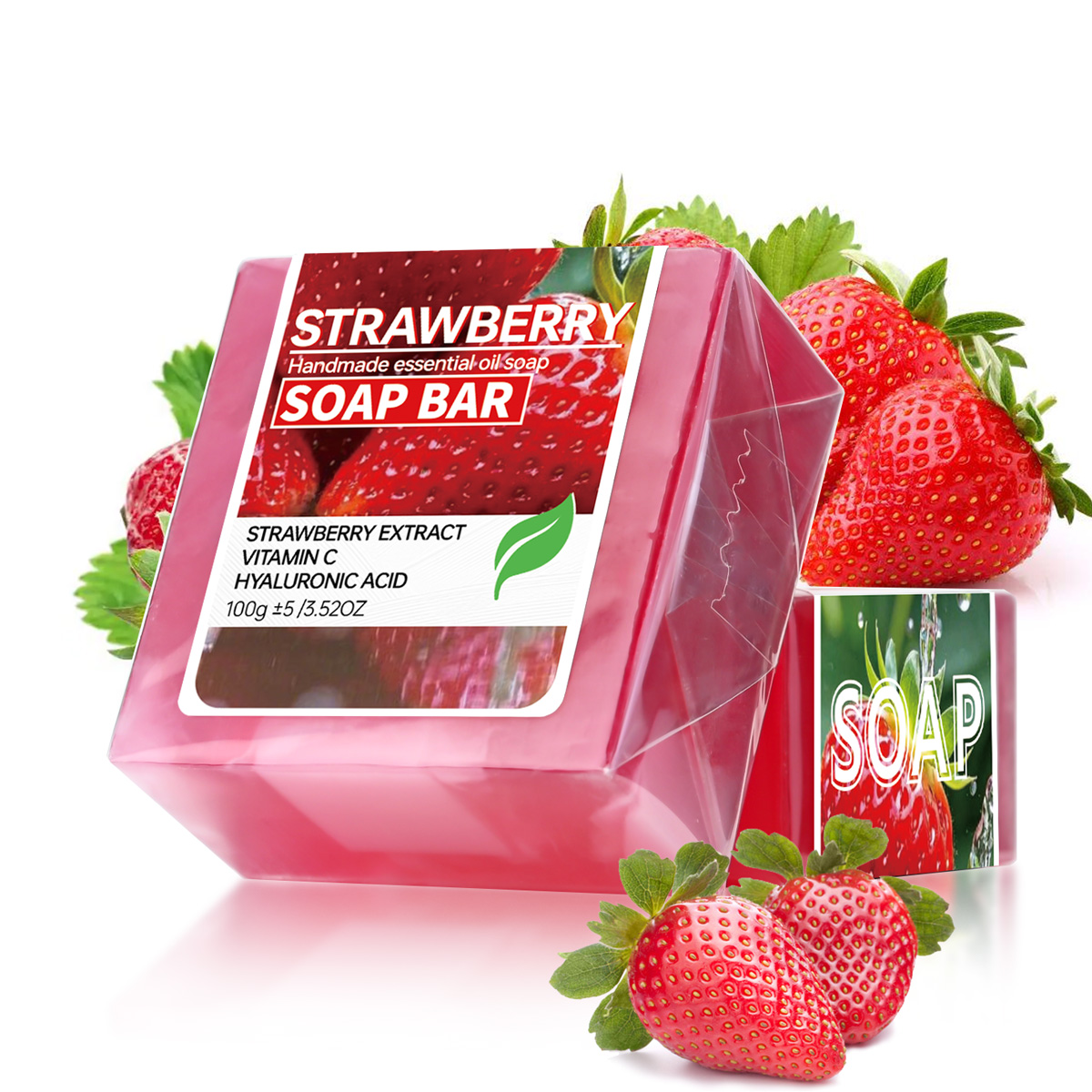 صابون يدوي الصنع بزيت الفراولة - مراجعة Soap Making Essential Oils وسعره