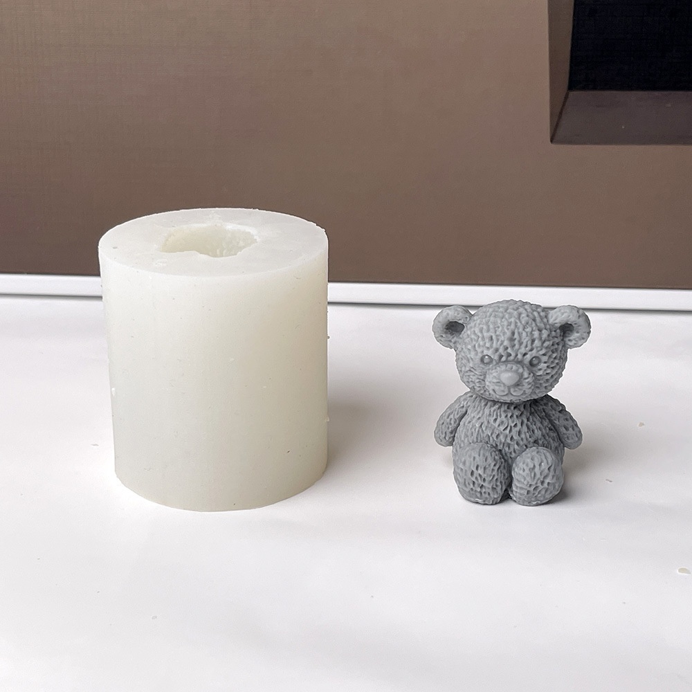ثلاثية الأبعاد لطيف الدب شمعة  - مراجعة Soap Making Scents وسعره