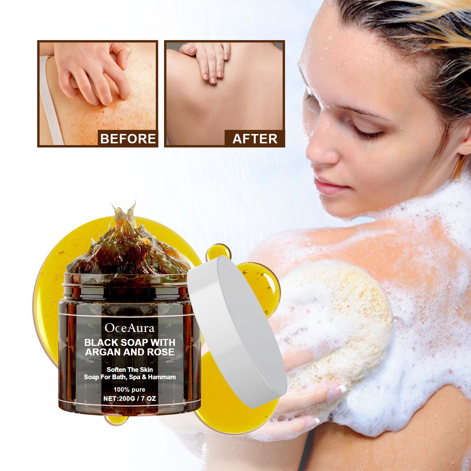 صابون أسود من أوسيورا مع زيت ا - مراجعة Soap Making Essential Oils وسعره